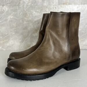 Frye Veronica Boots Women's Size 6.5B Inside Zip Distressed